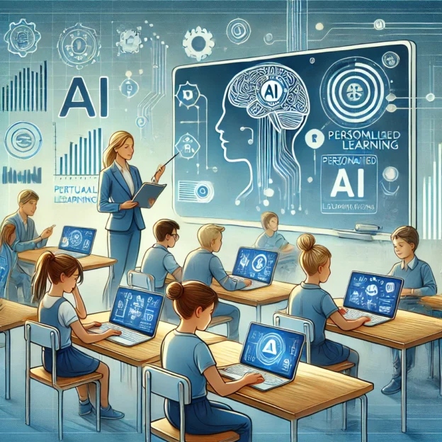 Lớp học sử dụng AI cho môn học tích hợp